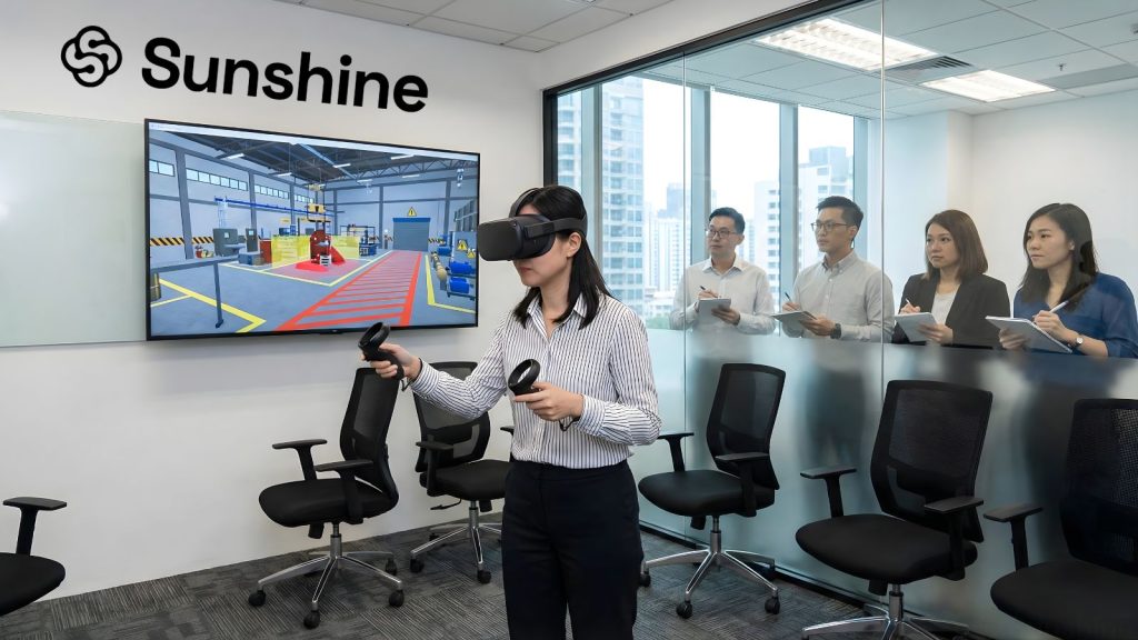 Mô-đun đào tạo an toàn bằng VR trong LMS doanh nghiệp 2026