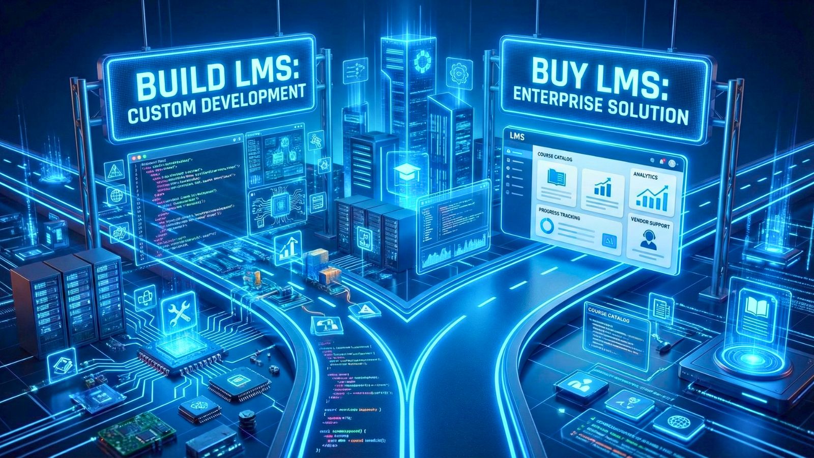 Phát triển LMS Tùy chỉnh vs LMS SaaS: Khi nào Doanh nghiệp nên “Xây”, khi nào nên “Mua”? 2026